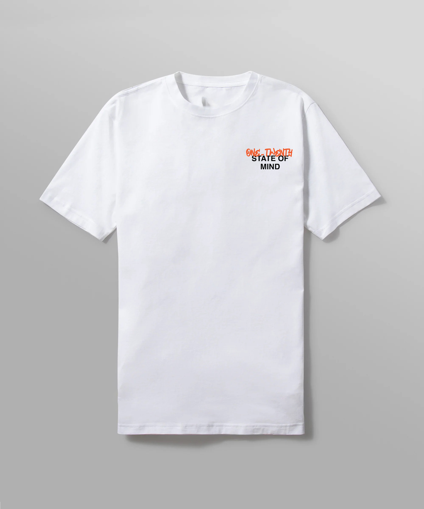 One-Twenty State of Mind Tee - White